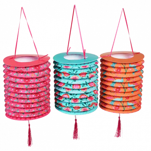 Rex London Decorative Paper Lanterns (Set Of 3) – Captain Jellyfish