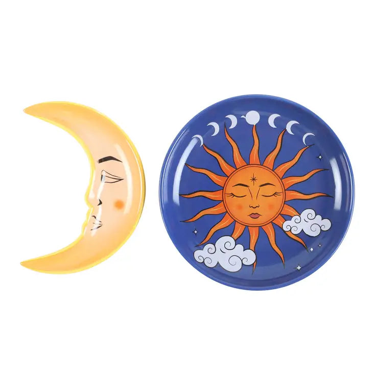 Sun and Moon Celestial Stacking Trinket Dish.