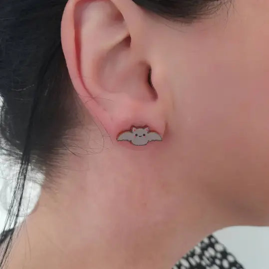 bat-earrings-studs