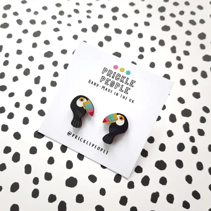 toucan earrings gift