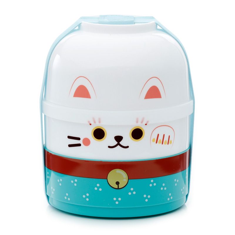 Shiba Inu Dog Stacked Round Bento Lunch Box